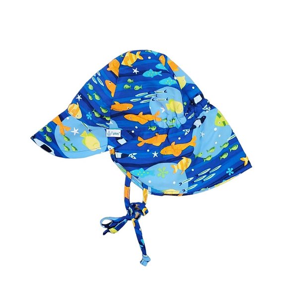 I-Play Hat and Swim Diaper Set 12 Months Blue - Picture 2 of 12